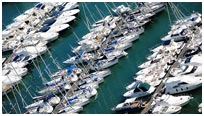 Porto di San Felice Circeo. Vacanze a vela charter broker noleggio locazione affitto barche per Ponza pontine flegree. Sail 2 Sail